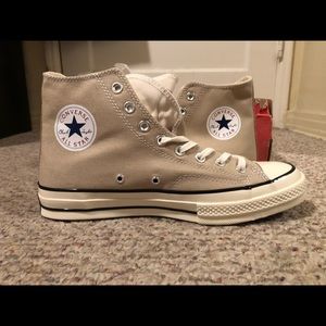 Converse 70 High Tops Tan size 9.5 Chuck Taylor All Stars RARE Beige